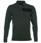 EA7 Dark Green Polo Shirt