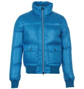 EA7 Periwinkle Blue Down Jacket