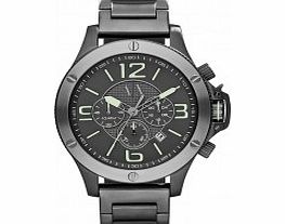 Armani Exchange Mens Street Well Worn Grey Watch