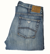 Faded Regular Straight Leg Jeans (J21QQ)