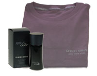 FREE Armani T-Shirt with Armani Code For Men Eau de Toilette 75ml Spray