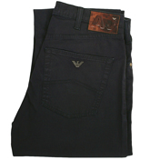 Jeans (J70) Navy Straight Leg Trousers