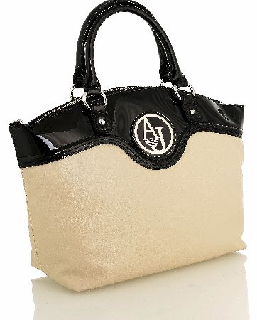 Armani Jeans Womens Contrast Handbag