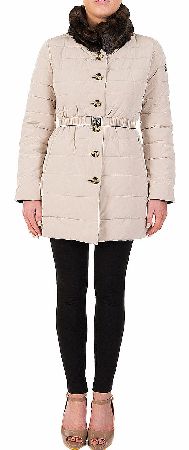 Armani Jeans Womens Padded Down Reversible Coat