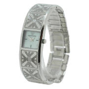 LADIES LOGO SILVER WATCH