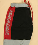 Mens Armani Black- Red & Mint Green Swimswear Shorts