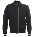 Navy Full Zip Sweater