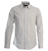 White Check Shirt