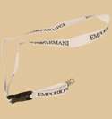 Armani White Universal Nylon Strap