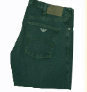 Worn Effect Dark Denim Regular Straight Leg Button Fly Jeans - 34 Leg