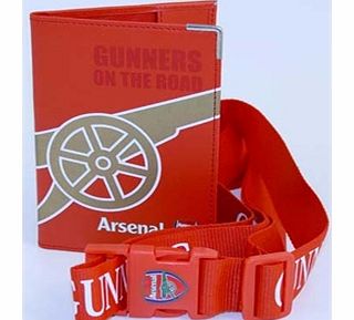  Arsenal FC Passport Holder & Luggage Stamp