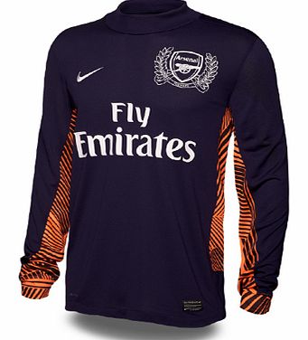 Arsenal Home Shirt Nike 2011-12 Arsenal Home Nike Goalkeeper Shirt (Kids)