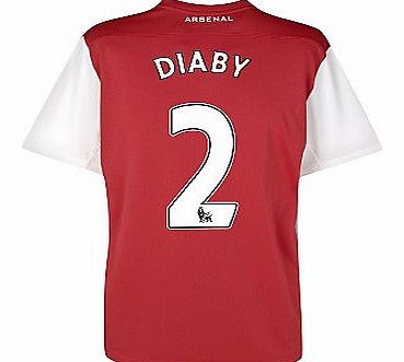 Arsenal Home Shirt Nike 2011-12 Arsenal Nike Home Shirt (Diaby 2)