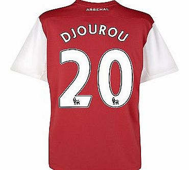 Nike 2011-12 Arsenal Nike Home Shirt (Djourou 20)