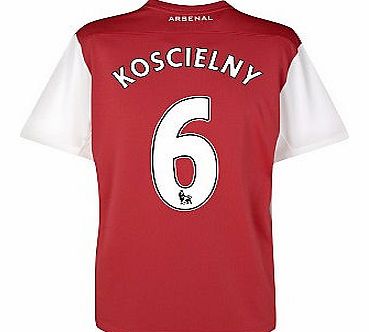 Arsenal Home Shirt Nike 2011-12 Arsenal Nike Home Shirt (Koscielny 6)