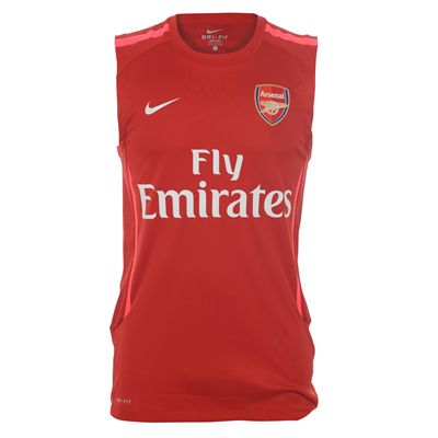 Nike 2010-11 Arsenal Nike Sleeveless Training Jersey