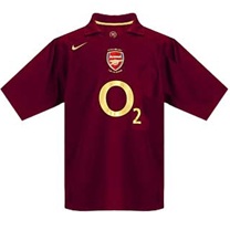 Nike Arsenal home 05/06