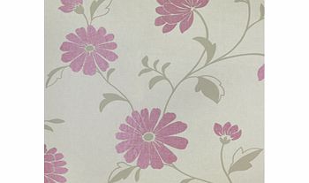 Opera Chelsea Textured Wallpaper Pink