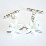 ARTruly at notonthehighstreet.com Sarah Flower Cufflinks