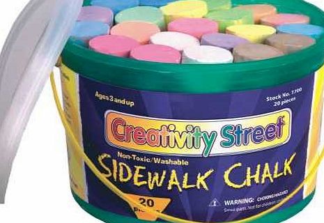 Artstraws 20 Giant Chalks