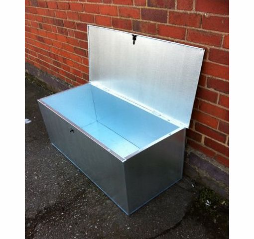 ASA METAL PRODUCTS Low Galvanised Feed Bin, Horse, Rug, Blanket Box