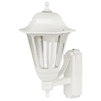 Coach 100W White Lantern Wall Light