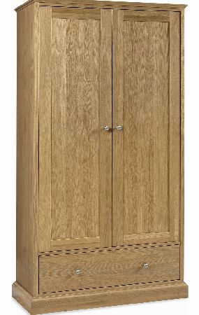 Oak Double Wardrobe