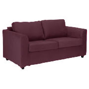 Ashley Fabric Sofa Bed, Aubergine Loose Cover