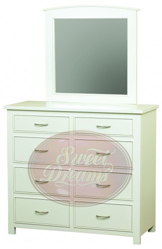 Ashely 8 Drawer Chest + Mirror