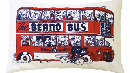 Ashley Wilde Beano Bus 28cm x 38cm Filled Cushion from Ashley