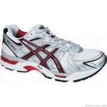 Asics GEL-3000 Mens Running Shoe White/Lightning/Ribbon Red