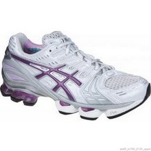 Asics Gel-Kinsei 2 Running Shoe White/Deep Purple/Lightning