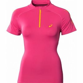 Speed Zip-up Ladies Running T-Shirt