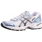 Asics Womens Gel-Oberon Running Shoe White/Smoked Pearl/Lightening