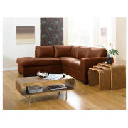 Aspen Left Hand Corner Leather Sofa, Cognac