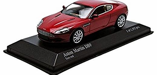 1:43 Scale DB9 2009 (Metallic Red)