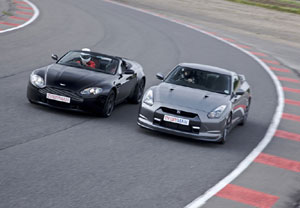 Martin AMV8 Nissan GTR Driving Experience