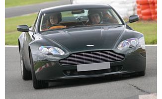 Martin Driving Thrill at Snetterton Circuit