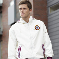 Villa 80s Track Jacket - White.