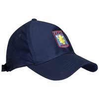 Aston Villa Crest Cap - Navy - Boys.