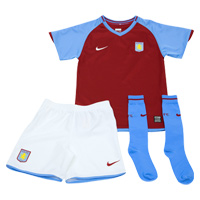 Nike 08-09 Aston Villa Little Boys home