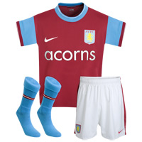 Nike 09-10 Aston Villa Little Boys home