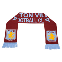 Villa Official Crest Scarf - Claret.