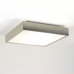 Astro Lighting Taketa Matt Nickel Square Bathroom Ceiling Light