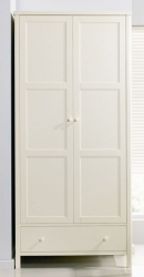 Ivory Double Wardrobe