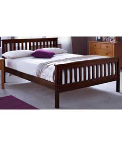 Single Bed Frame - Chocolate