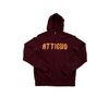 Atticus Zip Hoodie - Waterloo (Plum)