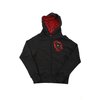 Atticus Zip Hoodie - Wild (Black)