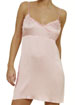 Crinkle Silk satin chemise