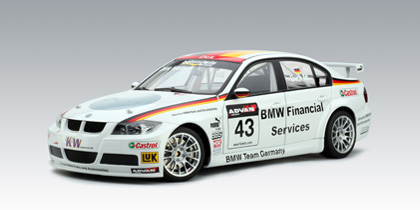 AUTOart BMW 320si WTCC 2006 Team Germany #43 D.Muller